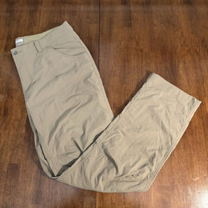 Marmot Arch Rock Pants Beige Tan Hiking Outdoor Men's Size 36x32